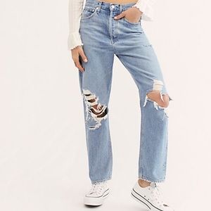 Agolde 90’s Mid Rise Loose Fit Jeans -Fall Out